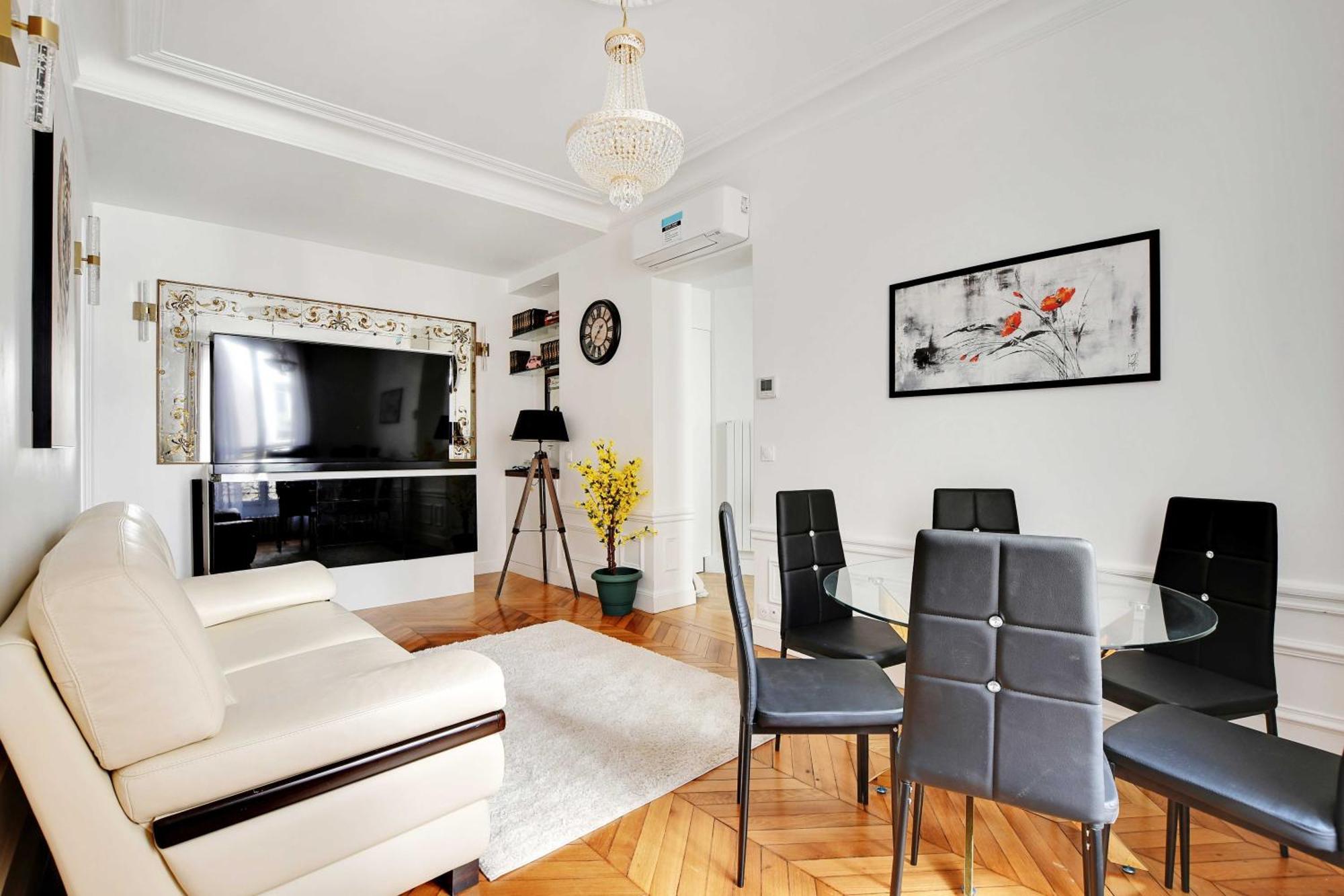 Dazzling Flat - 3bd8p - Arc De Triomphe Apartment