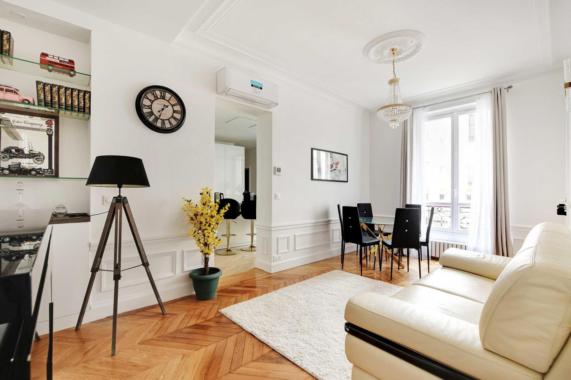 Dazzling Flat - 3bd8p - Arc De Triomphe Apartment *